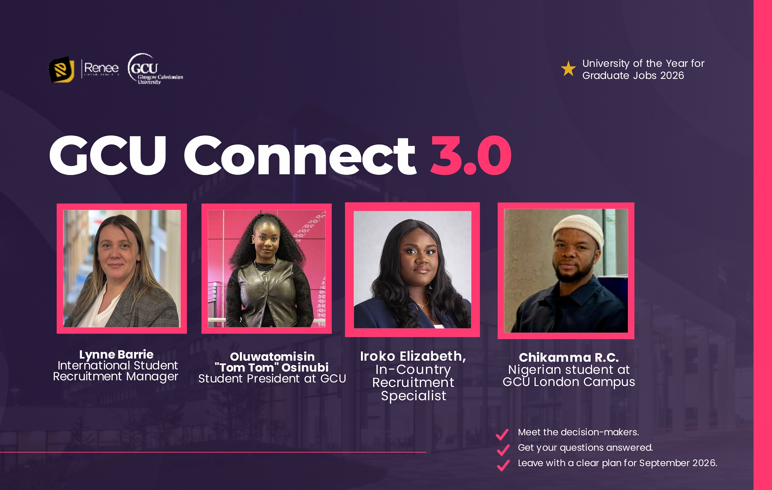 GCU Connect 3.0 — Register Now